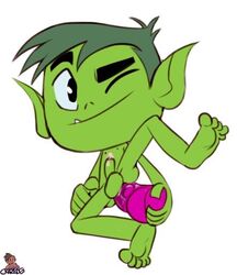 anal ass beast_boy beast_boy_(teen_titans_go!) boner crazedg dc dildo erection gay male male_only mammal nude penis presenting sex sex_toy solo solo_male teen_titans teen_titans_go yaoi young