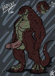 dinosaur erection grilder123 lizard male_only penis reptile scalie