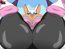 rouge the bat from sega by swasbi (artist)