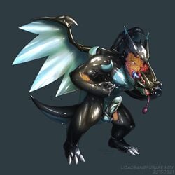 air_pump anthro blue_penis charizard charmander erection furry gag lizaosan mega_charizard mega_charizard_x mega_evolution merging nintendo penis pokémon_(species) pokemon pokemon_(species) rubber symbiote transformation video_games wings