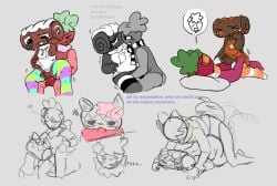 berry beast sprout from dandy's world by maybealive