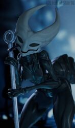 1girls 3d blender bug bug_girl hollow_knight hollow_knight:_silksong hollow_knight_(franchise) hornet_(hollow_knight) liquidstar16 long_tongue self_upload