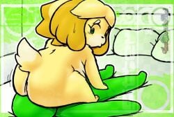 isabelle (animal crossing) from animal crossing by thecosmicfool