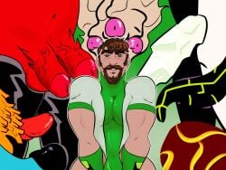 alien/human alien_genitalia bara beard ben_10 ben_10000 ben_10_omniverse ben_tennyson big_breasts big_muscles big_penis bukkake circle_jerk cock_hungry diamondhead dick ectonurite excited facial_hair fourarms fully_clothed galvanic_mechamorph gangbang gay ghostfreak green_eyes grey_hair heatblast interspecies kineceleran leotard multiple multiple_boys multiple_penises muscular_male nizbagelshop older_male orgy pecs pectorals penis_size_difference petrosapien pyronite shiny_clothes smile surrounded_by_penises tentacle tetramand upgrade_(ben_10) vulpimancer wildmutt xlr8
