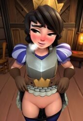 blue princess (clash royale) from clash (series) by execro