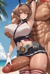 mutsu (kantai collection) from kantai collection by duxvector