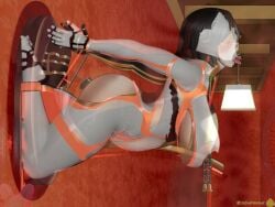 1girls 3d 3d_(artwork) amputee batman_(series) body_modification bondage brainwashed brainwashing catwoman catwoman_(injustice) dc dc_comics dcau decordame_(ibex) high_heels human_furniture hypnosis ibex-cg ibex_(company) injustice_2 milf mind_break mind_control modification mutilation selina_kyle solo solo_female the_bitch_who_drew_this_stole_the_design transformation