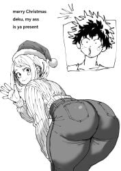 deku from christmas by captain tai