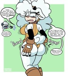 lanolin the sheep from idw publishing by darkwolfhybrid