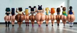 11girls 6+girls ai_assisted ai_generated animated ass ass_chart ass_comparison ass_parade ass_to_ass back_view bare_shoulders beth_(tdi) big_ass black-haired_female black_hair blonde_female blonde_hair boots bottomless bottomless_female bridgette_(tdi) brown-haired_female brown-skinned_female brown_hair brown_skin bubble_ass bubble_butt chart chocolate_and_vanilla chubby chubby_female color courtney_(tdi) cowboy_boots curvy_figure dark-skinned_female dark_skin earrings eva_(tdi) fat_ass fat_butt female female_only footwear freckles full_body full_color furu_flami gigantic_ass ginger ginger_female goth_girl gwen_(tdi) heather_(tdi) honne_dell hourglass_figure huge_ass izzy_(tdi) katie_(tdi) large_ass leshawna_(tdi) light-skinned_female light_skin lindsay_(tdi) long-haired_female long_hair long_sleeve_shirt mostly_clothed multiple_females multiple_girls muscular muscular_female nerdy_female no_penetration orange-haired_female orange_hair overweight pale-skinned_female pale_skin panties partially_clothed partially_clothed_female pigtails ponytail rear_view sadie_(tdi) shaking_ass shaking_butt shoes short_hair short_playtime short_sleeved_shirt shorter_than_10_seconds side_ponytail simple_background size_difference tagme take_your_pick tank_top thick_ass thick_thighs total_drama_(series) total_drama_island tubetop twerking twintails video wide_hips