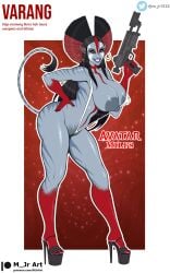 1girls ass avatar avatar:_fire_and_ash avatar_milfs big_ass big_breasts big_butt big_thighs breasts female furry m_jr_art milf na'vi tagme thighs varang varang_(avatar)