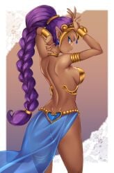 dancer shantae from shantae by momendoufu