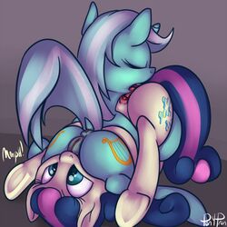 2015 2girls 69 anus ass blue_eyes bonbon_(mlp) closed_eyes cunnilingus cutie_mark dialogue dock duo earth_pony equine facesitting female feral feral_on_feral friendship_is_magic hair hi_res hooves horn horse hug licking long_hair lying lyra_heartstrings_(mlp) mammal multicolored_hair my_little_pony on_back open_mouth oral penetration pony ponypron pussy pussy_juice raised_tail sex spread_legs straddle tongue tongue_out two_tone_hair uncensored underhoof unicorn vaginal_penetration yuri