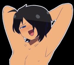 artist_self-insert bitch_boy black_hair bouncing desire femboy femboy_focus femboy_only femboysub fucked_silly lust lustful_gaze nipples plappable realkafu slutboy slutty slutty_body slutty_expression submissive submissive_and_breedable submissive_femboy submissive_male tan_body tan_skin topless topless_male zukafu_shimoto