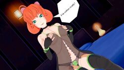 1girls android ginger_hair penny_polendina perfectidiot092 rwby