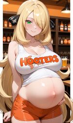 cynthia (pokemon) from hooters