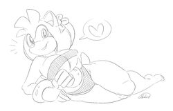 amy_rose anthro breasts female female_only fur hedgehog solo sonic_(series) squidapple