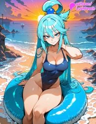 aqua (konosuba) from kono subarashii sekai ni shukufuku wo! by lushpeach