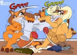 activision anthro coco_bandicoot crash_(series) crash_bandicoot furry futa_only futanari hi_res invalid_tag moisesgrafic sega sonic_(series) sonic_boom sonic_the_hedgehog sonic_the_hedgehog_(series) sticks_the_badger