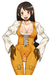 ahe_gao black_hair bodysuit breasts brown_eyes choker cleavage closed_legs covered_breasts covered_nipples curvy dildo erect_nipples erect_nipples_under_bodysuit erect_nipples_under_clothes female female_only final_fantasy final_fantasy_ix garnet_til_alexandros_xvii gloves hands_on_hips hips human latex legs_together long_hair mizuryuu_kei naughty_face nipples_visible_through_clothing open_mouth penetration_through_bodysuit penetration_through_clothes pussy_juice saliva skin_tight solo thigh_gap through_bodysuit through_clothes through_clothing tongue vibrator wide_hips