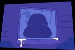 animated big_ass big_butt cum cum_everywhere curtain curtains_closed femboy implied_mating_press implied_sex mating_press silhouette silhouette_sex soups_(superiorfox) superiorfox window