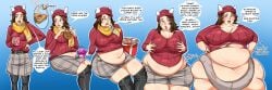 ass ass_expansion assthethick bbw belly belly_expansion belly_overhang big_ass big_belly big_breasts bloated bloated_belly bloated_stomach body_growth_(enlargement) breast_expansion breast_growth_(enlargement) breasts brown_hair bubble_ass bubble_butt burp burping chubby chubby_female comic dialogue digital_media_(artwork) english_text fat fat_ass female female_focus fortnite fortnite:_battle_royale gluttony huge_ass huge_breasts huge_thighs hyper_fat hyper_thighs large_ass large_breasts morbidly_obese morbidly_obese_female obese overweight overweight_female ripped_clothing ripped_pants ripped_shirt skye_(fortnite) ssbbw thick_thighs weight_gain weight_gain_female weight_gain_sequence winter winter_clothes winter_wonder_skye_(fortnite)