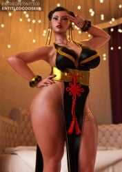 chun-li from capcom by entitledgoose