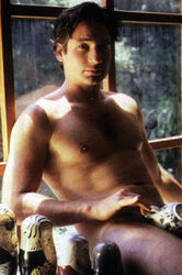 1boy david_duchovny fox_mulder male male_only solo tagme x-files yaoi