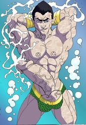 1boy artist_request male male_only marvel marvel_comics namor solo straight_hair tagme