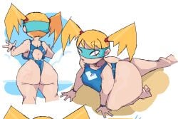 rainbow mika from capcom by landiax8