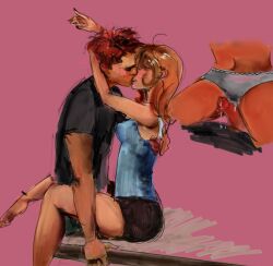 big_ass big_breasts big_penis dryhumping emo grinding penis straight
