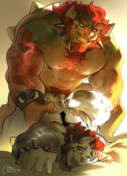 bowser from mario bros by iam chuz