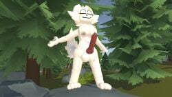 3d 3d_(artwork) 4_fingers 4_toes alternate_version_available anthro anthro_futa anthro_only areola areolae arms_out balls ballsack belly_button blush blush_lines breasts breasts_out bush bushes canine_genitalia canine_penis chest_tuft closed_eyes erect_penis erection feeling_good feline feline_humanoid flower_in_hair fluffy_tail furry furry_futa furry_only furry_tail futa_anthro futa_only futanari grey_areola grey_pawpads high_quality knot knotted_penis large_penis looking_up mostly_naked mostly_naked_futa mostly_nude mostly_nude_anthro mostly_nude_futa naked naked_anthro naked_futa nature nature_background naturism naturist nude nude_anthro nude_futa pawpads paws penis penis_out reaching rec_room red_penis rock rocks self_upload shaded solo solo_anthro solo_focus solo_futa standing standing_on_object sunlight sunny_(melodynotmel) syntholsoul tree trees white_balls white_body white_fur white_skin