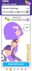 lily (duolingo) from duolingo by elkris616
