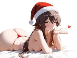 hu tao (genshin impact) from christmas by zetyi