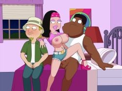 2d 2d_animation american_dad big_breasts big_lips big_penis bimbo cheating cheating_girlfriend cuckold dark-skinned_male deep_penetration father_and_daughter hayley_smith hiding_erection high_heels incest jeans_shorts jeff_fischer netorase pierced_belly_button platform_heels playboy_bunny race_swap riding sfan short_video shorter_than_30_seconds stan_smith tagme video