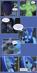 2girls 3d blue_hair christmas comic english english_text henbor hi_res little_witch_academia long_hair magic magical_girl oral_vore original_character purple_hair short_hair shrinking size_difference small_girl sucking sucy_manbavaran tiny_female tiny_girl uncensored violet_hair vore witch