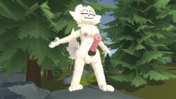 3d 3d_(artwork) 4_fingers 4_toes alternate_version_available anthro anthro_futa anthro_only areola areolae arms_out balls ballsack belly_button blush blush_lines breasts breasts_out bush bushes chest_tuft closed_eyes erect_penis erection feeling_good feline feline_humanoid flower_in_hair fluffy_tail furry furry_futa furry_only furry_tail futa_anthro futa_only futanari grey_areola grey_pawpads high_quality horse_penis horsecock horsecock_futa horsecock_futanari large_penis looking_up mostly_naked mostly_naked_futa mostly_nude mostly_nude_anthro mostly_nude_futa naked naked_anthro naked_futa nature nature_background naturism naturist nude nude_anthro nude_futa pawpads paws penis penis_out reaching rec_room rock rocks self_upload shaded solo solo_anthro solo_focus solo_futa standing standing_on_object sunlight sunny_(melodynotmel) syntholsoul tree trees white_balls white_body white_fur white_skin