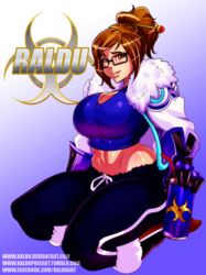 mei (overwatch) from blizzard entertainment by raldu