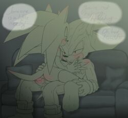 anthro ass balls cuntboy furry furry_only intersex no_humans nowykowski7 penis pussy shadow_the_hedgehog sonadow sonic_(series) sonic_the_hedgehog thighhighs wet_pussy