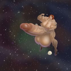 1futa abs amazon barefoot breasts erect flexing futa_only futanari hyper_muscles hyper_penis intersex macro mizuki_nagano moxydoxy muscle nude penis planets red_hair sleeping solo solo_futa space stars thick_penis uncensored veins