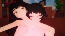 3d 720p animated blake_belladonna infected_heart kali_belladonna mother_and_daughter nude_version rwby sound tagme video watermark
