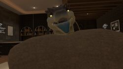 big_breast crocodile furry green vrchat vrchat_avatar