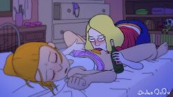 2d_animation 2girls adult_swim animated artist_signature barefoot bed bedroom beth_smith blonde_female blonde_hair blue_pants blush bottle bottle_of_wine cartoon_network clitoris clothing cunnilingus drules drules_(artist) drunk drunk_incest drunk_rape drunk_sex female female/female female_only female_pubic_hair ginger ginger_hair horny horny_milf incest licking licking_pussy longer_than_10_seconds loop looping_animation milf molestation mother_and_daughter mother_raping_daughter multiple_girls night no_panties oral_sex orange_panties pubic_hair pussy rape red_shirt rick_and_morty saliva saliva_string shorter_than_30_seconds sleep_molestation sleeping smooth_animation sound sound_warning sucking sucking_clitoris summer_smith tagme tank_top video warner_brothers white_shirt wine_bottle yuri