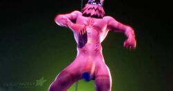 abs alebrije andy_fangerson animated anthro ass balls big_balls big_penis canine dancing dollymolly323 fortnite fortnite:_battle_royale male male_only muscles muscular muscular_male nude nude_male pecs penis solo solo_male tattoo video wolf