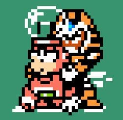 2boys anal bright_man capcom cum cum_in_ass gay mega_man(classic) pharaoh_man pharaohshot pixel_(artwork) pixel_art robot robot_master self_upload simple_background yaoi