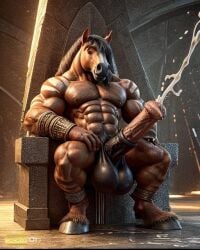 1anthro 1boy 1horse 1male 1man abs ai_generated balls ballsack bara bara_tiddies bara_tits biceps big_balls big_cock big_dick big_penis big_testicles boner brown_body cock cum cum_drip deltoids dick equid equine equine_genitalia fat_balls fat_cock fat_penis flared_penis furry gigantic_balls gigantic_cock gigantic_penis gigantic_testicles horse horse_penis horsecock huge_balls huge_cock huge_dick huge_penis huge_testicles large_balls large_cock large_dick large_pecs large_pectorals large_penis large_testicles male_focus male_nipples male_only man man_boobs man_breasts man_tits manly monster monster_cock muscle muscles muscular muscular_anthro muscular_male nipples nuts nutsack original original_character pecs pectorals penis scrotum striped_fur stripes testicles thancrus trapezius vein veins veins_on_dick veiny veiny_muscles veiny_penis