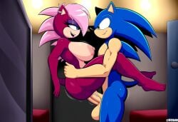 ai_generated ass blue_body breasts incest incest_(lore) magenta_fur male/female pink_hair sex sonia_the_hedgehog sonic_(series) sonic_the_hedgehog sonic_the_hedgehog_(series) sonic_underground sonic_x_sonia straight veiny_penis