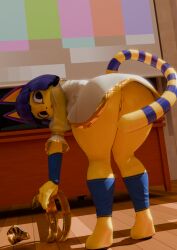 ankha from animal crossing by hat o8