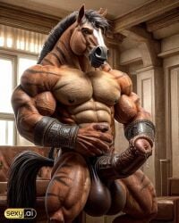 1anthro 1boy 1horse 1male 1man abs ai_generated balls ballsack bara bara_tiddies bara_tits biceps big_balls big_cock big_dick big_penis big_testicles boner brown_body cock deltoids dick equid equine equine_genitalia fat_balls fat_cock fat_penis flared_penis furry gigantic_balls gigantic_cock gigantic_penis gigantic_testicles horse horse_penis horsecock huge_balls huge_cock huge_dick huge_penis huge_testicles large_balls large_cock large_dick large_pecs large_pectorals large_penis large_testicles male_focus male_nipples male_only man man_boobs man_breasts man_tits manly monster monster_cock muscle muscles muscular muscular_anthro muscular_male nipples nuts nutsack original original_character pecs pectorals penis scrotum striped_fur stripes testicles thancrus trapezius vein veins veins_on_dick veiny veiny_muscles veiny_penis